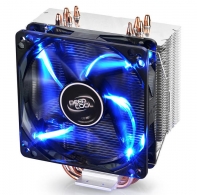 купить Кулер для процессора, Deepcool, GAMMAXX 400 DP-MCH4-GMX400,  Intel 2011/1366/115х/775 и AMD AM4/AM3 /AM3/AM2 /AM2/FM2 /FM2/FM1, 130W, 120мм, 900- 1500&plusmn;10% об/м, 74.34CFM, 17.8~30dB(A), 4pin, 135х80х154.5мм, Чёрный в Алматы фото 2
