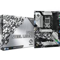 купить Материнская плата ASRock B460 STEEL LEGEND LGA1200 4xDDR4 6xSATA RAID 2xUM.2 HDMI DP ATX в Алматы фото 1