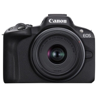 Купить Цифровой фотоаппарат CANON EOS R50 + RF-S 18-45 mm IS STM Creator Kit Black 5811C036 Алматы