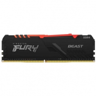 купить ОЗУ Kingston Fury Beast RGB 8Gb 3600MHz DDR4 DIMM, CL17, 1.35v, KF436C17BBA/8 в Алматы фото 1