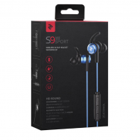 купить НАУШНИКИ 2E S9 WiSport In Ear Waterproof Wireless Mic Blue, Артикул: 2E-IES9WBL /Китай/ в Алматы фото 4