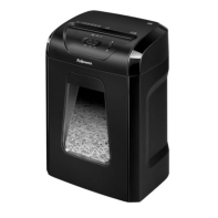 купить Шредер, Fellowes, Powershred 12C (FS-71201), Уровень секретности P-4, Фрагмент 4х40мм., Подача: 12 лист., Ёмкость корзины 18 л., Safety Lock, Чёрный в Алматы фото 3