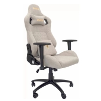 купить Кресло игровое Gamdias ZELUS M2 Weave, бежевый, ткань, 140 кг, 2D, 90&deg;-150&deg;, крестовина металл в Алматы фото 1