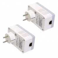 купить Сетевой адаптер Powerline Tp-Link TL-PA4010P KIT <AV600 AC Pass Through 2-Pack Kit, до 600Mbps, HomePlug AV, Ethernet Port 10/100Mbps, комплект из 2-х адаптеров> в Алматы фото 2