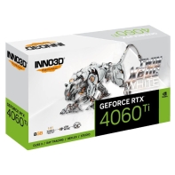 купить Видеокарта Inno3D GeForce RTX4060 Ti 8GB TWIN X2 OC WHITE, 8G GDDR6 HDMI 3xDP N406T2-08D6X-171153W в Алматы фото 3