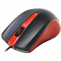 купить Мышь Oklick 225M черный/красный оптическая (1200dpi) USB (2but) в Алматы фото 3