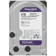 купить Жесткий диск для видеонаблюдения HDD  4Tb Western Digital Purple WD42PURZ SATA 6Gb/s 256Mb 3,5*. Создан для систем видеонаблюдения и обспечивает превосходную надежность работы в системах безопасности. Уникальные разработки  уменьшают число ошибок, вы в Алматы фото 1
