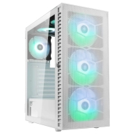 Купить Корпус ПК без БП Kolink Observatory HF Mesh ARGB Midi Tower Case - White PGW-CH-KOL-112 Алматы