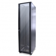 купить BIGGER шкаф телекоммуникационный, TCU1B-6615, 19** 15U 600*600мм (Ш*Г*) IP20 чёрный в Алматы фото 1