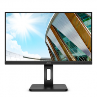 купить Профессиональный монитор 23,8* AOC 24P2C IPS 1920x1080 75Hz 4ms 250cd/m Угол обзора 178/178, 1000:1 50млн:1xHDMI 1xDP1.2 1xUSB-C3.2  4xUSB3.2, Встроенные колонки 2x2W, Black. Поворот 180 градусов. Регулировка по высоте 150мм.  в Алматы фото 2
