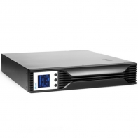 купить Источник бесперебойного питания, SVC, RTL-2K-LCD, Мощность 2000ВА/1400Вт,  Стоечный 19** 2U, RTL-серия, USB-SMART, Диапазон работы AVR: 145-275В, Бат.: 12В/7.5Aч*4шт., Вентилятор: 8cм*1шт., 2 вых., Чёрный в Алматы фото 1