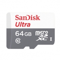 купить SanDisk Ultra Light microSDHC + SD Adapter 64GB 100MB/s Class 10 в Алматы фото 1