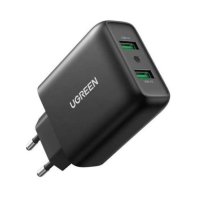 Купить Зарядное устройство Ugreen CD161 10216 Dual USB-A QC 3.0  36W Charger Алматы