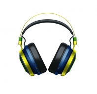 купить Гарнитура, Razer, Nari Ultimate - Overwatch Lucio Ed., RZ04-02670200-R3M1, Беспроводные, Микрофон выдвижной гибкий, Динамики 50 мм, 30 мВт, 20 - 20000 Гц, 32 Ом, 107 дБ, Беспроводной USB адаптер 2,4 ГГц, 1 x mini-jack (разъем 3.5 мм), Принт в Алматы фото 2