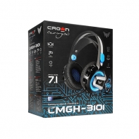 купить Гарнитура игровая CROWN CMGH-3001 Black&blue в Алматы фото 3