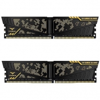 купить ОЗУ Team Group Vulcan TUF Yellow 8GBx2/2400 DDR4 DIMM, CL14, 1.2V, TLTYD416G2400HC14DC01 в Алматы фото 1