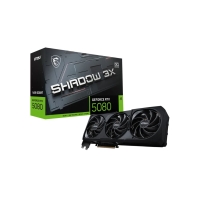 купить Видеокарта MSI GeForce RTX 5080 16G SHADOW 3X OC, 16Gb GDDR7 256-bit 1xHDMI 3xDP в Алматы фото 5