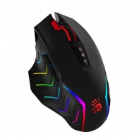 купить Мышь игровая Bloody J95-Activated BLACK Оптическая USB 5000 cpi в Алматы фото 1