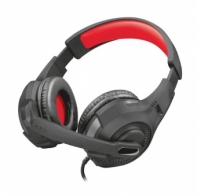 купить Наушники гарнитура игровая Trust GXT307 Ravu черный + красный в Алматы фото 2