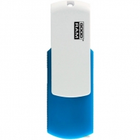 купить USB-ФЛЕШ-НАКОПИТЕЛЬ 16Gb GOODRAM UCO2 USB 2.0 UCO2-0160MXR11 BLUE/WHITE в Алматы фото 1