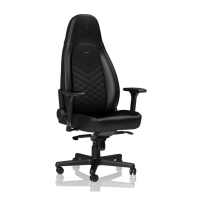 купить Игровое кресло Noblechairs ICON Black (NBL-ICN-PU-BLA) в Алматы фото 1