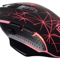 купить Мышь Oklick 935G STARFALL черный оптическая (3200dpi) USB (7but) в Алматы фото 1