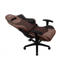 купить Игровое компьютерное кресло, Aerocool, DUKE Punch Red, Искусственная кожа AeroSuede, (Ш)69*(Г)70*(В)125 (135) см, Чёрно-Коричневый в Алматы фото 3