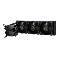 купить Водяное охлаждение для CPU MSI MAG CORELIQUID P360. Socket Intel/AMD, 4pin, Fan 3x120см в Алматы фото 4