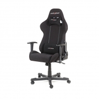 купить Игровое компьютерное кресло, DX Racer, OH/FD01/N, Материал отделки ткань, Металлическая основа кресла, Механизм качания: топ-ган, Прорезиненные колеса в комплектации, Чёрный в Алматы фото 1