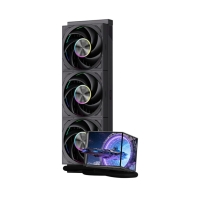 Купить Водяное охлаждение для CPU PCCooler DX360Pro ARGB Display BK TDP 320W 1200/1700/1851/AM4/AM5 Черный в Алматы