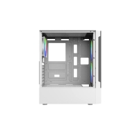 купить Корпус Wintek Shadow PRO 801 W-M TG, ATX, USB 1*3.0/2*2.0, HD-Audio Mic, 2*14cm 1*12cm ARGB fan (без контроллера), белый в Алматы фото 3
