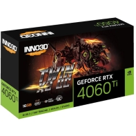 купить Видеокарта Inno3D GeForce RTX4060 Ti 16GB TWIN X2 OC, 16G GDDR6 HDMI 3xDP N406T2-16D6X-178055N в Алматы фото 3