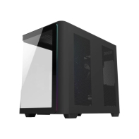 купить Кейс M580-BP, Panoramic ATX Mid Tower, ATX(BTF), M-ATX, Mini-ITX, USB3.0 x 2, Type-C, Curved Glass, Black в Алматы фото 3