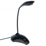 купить Микрофон компьютерный Defender MIC-115 черный, кабель 1,7 м в Алматы фото 1