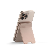 купить SATECHI Qi2 5K Magnetic Power Bank with Stand (Desert Rose) в Алматы фото 3