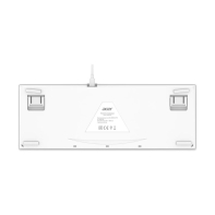 купить KeyBoard USB, Acer OKW305, 87 buttons, rus/lat, White/Blue/Red в Алматы фото 2