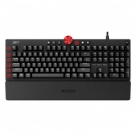 купить Игровая Клавиатура AOC AGK700, 108 клавиш, RGB SHOW,  кабель 1,8м, USB2.0 RED AGK700DR2R в Алматы фото 2