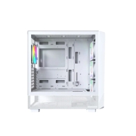 купить Корпус Montech X5 (W) E-ATX/ATX/Micro-ATX/Mini-ITX 1xUSB3.0 1xUSB2.0 1xType-C 1xAudio Белый в Алматы фото 2