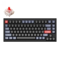 купить Клавиатура Keychron Q1-M1 Black Knob Red Switch RGB Hot-Swap Gateron G pro Mechanical в Алматы фото 2