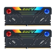 купить Оперативная память 32GB Kit (2x16GB) GEIL EVO V RGB 6400Mhz DDR5 PC5-51200 GESG532GB6400C38ADC Black в Алматы фото 2