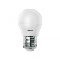 Купить Эл. лампа светодиодная, Camelion, LED7-G45/845/E27, Мощность 7Вт, Тип колбы G45, Цвет. температура 4500К, Цоколь E27, Холодный Алматы