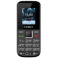 купить Мобильный телефон Texet TM-206 черный 127171 в Алматы фото 1