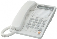 Купить Panasonic Телефон проводной	KX-TS2365RUW (белый)  Алматы