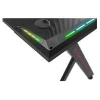 купить Компьютерный стол Defender Extreme RGB подвес кружки+гарнитуры в Алматы фото 4