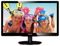 купить Монитор Мультимедийный 19.5* PHILIPS 200V4LAB2/01 TFT WLED 1600x900 5мс 600:1 250кд/м2 10M:1 1xD-Sub 1xDVI 90/65, Встроенные колонки 2х2Вт, Черный Глянец. в Алматы фото 1