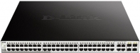 купить D-Link DGS-1210-52MP/F1A  WebSmart коммутатор  48 портов 10/100/1000 с поддержкой РоЕ  + 4SFP /  в Алматы фото 1