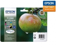 купить Картридж Epson C13T12954012 SX420W/BX305F набор 4 шт.new в Алматы фото 1