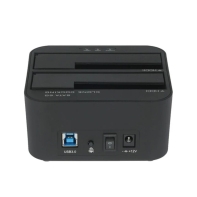 купить External 2,5"/3,5" Docking Station, Agestar 3UBT6-6G, for SATA 2 HDD, USB 3.0, ext. PS, black в Алматы фото 2