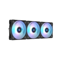 купить Кулер для корпуса ARCTIC P12 PWM PST A-RGB (Black) - 3 Pack, ACFAN00232A, 12cm, 200-2000rpm, 4Pin в Алматы фото 1