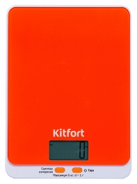купить Весы кухонные Kitfort KT-803-5 оранжевый в Алматы фото 2